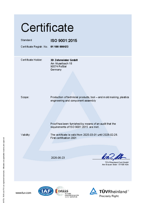 ISO 9001, EN