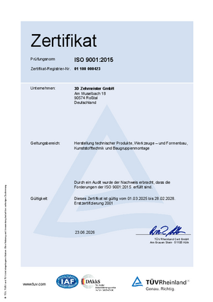 ISO 9001, DE